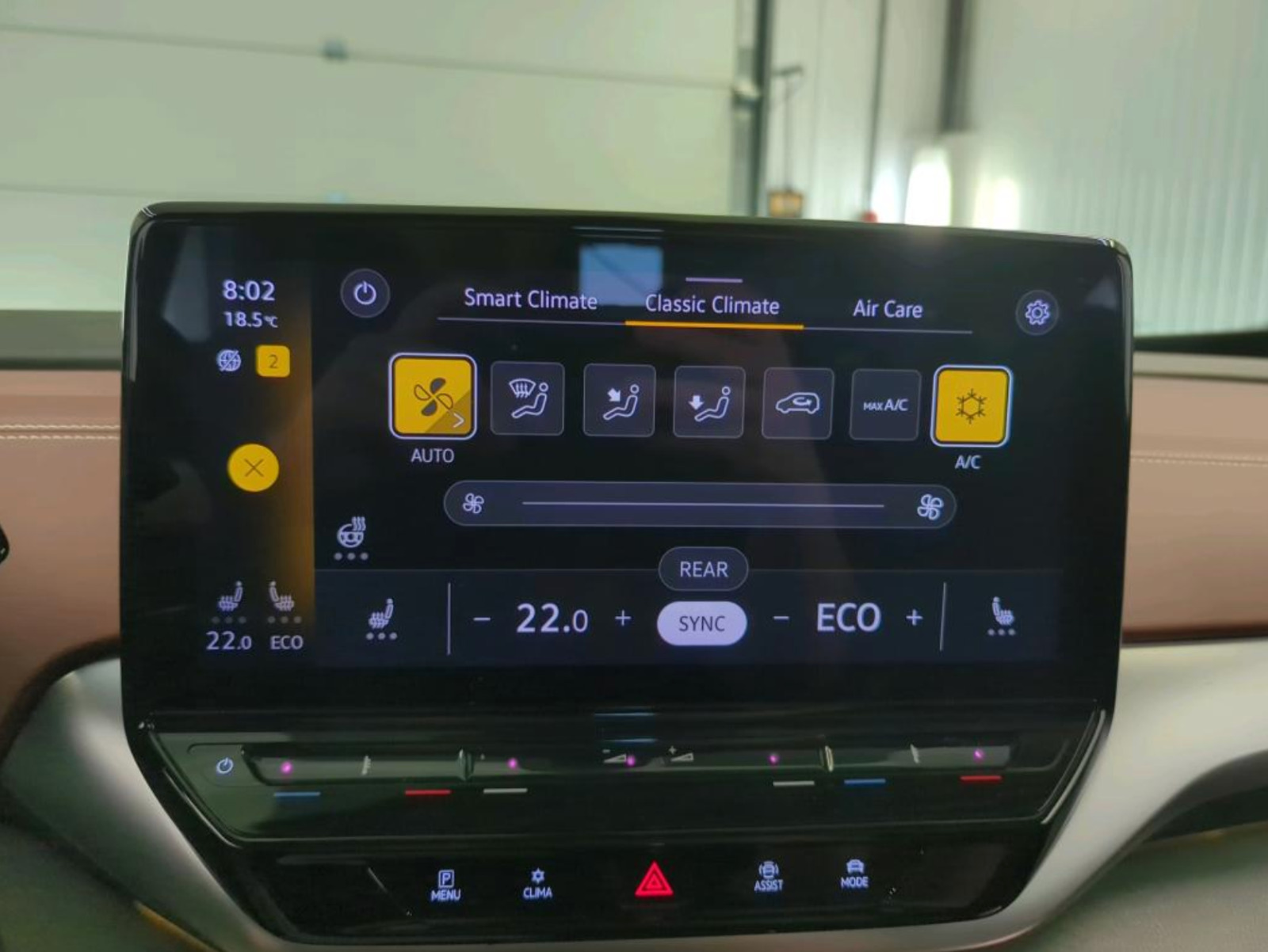 Grå VW ID.4 fra 2021