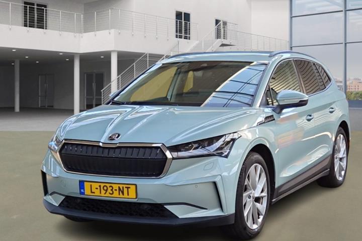 Grøn Skoda Enyaq fra 2021