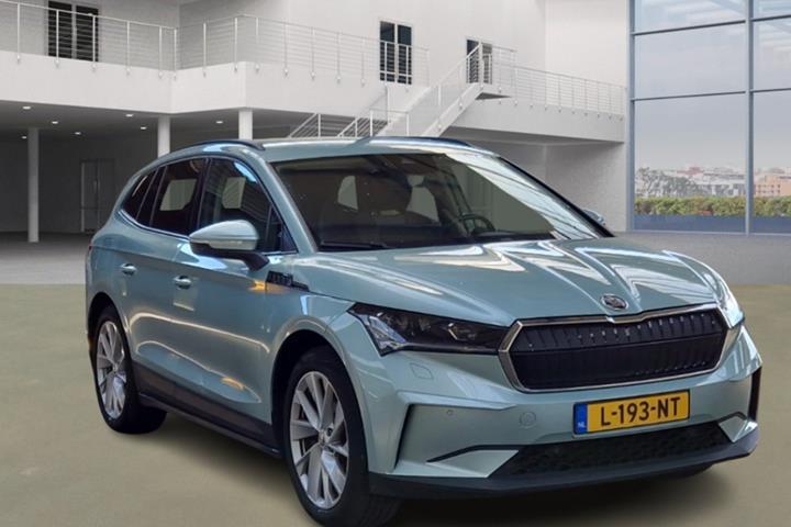 Grøn Skoda Enyaq fra 2021
