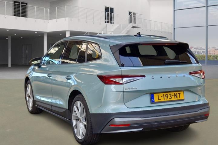 Grøn Skoda Enyaq fra 2021