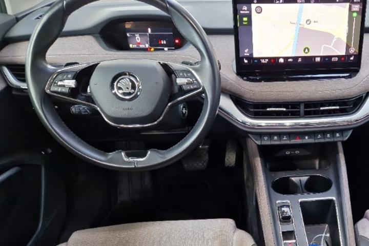 Grøn Skoda Enyaq fra 2021