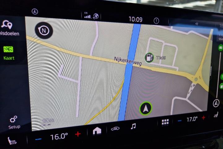 Grøn Skoda Enyaq fra 2021