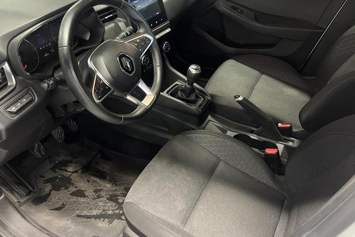 Hvid Renault Clio V fra 2023