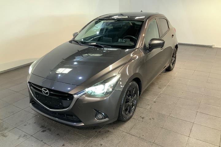 Grå Mazda 2 fra 2015