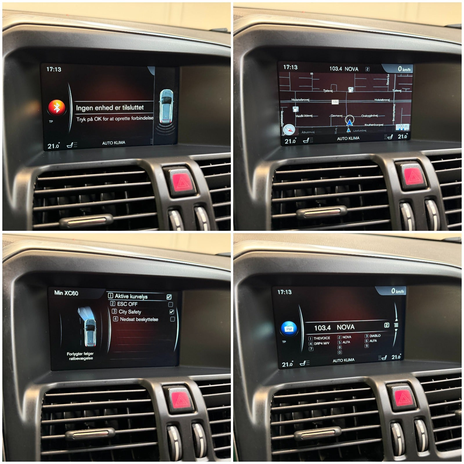 Hvid Volvo XC60 fra 2016