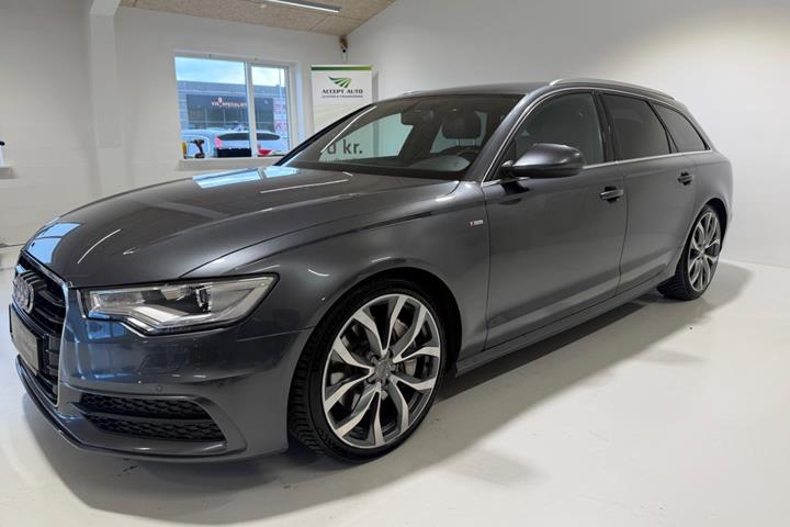 Grå Audi A6 fra 2014
