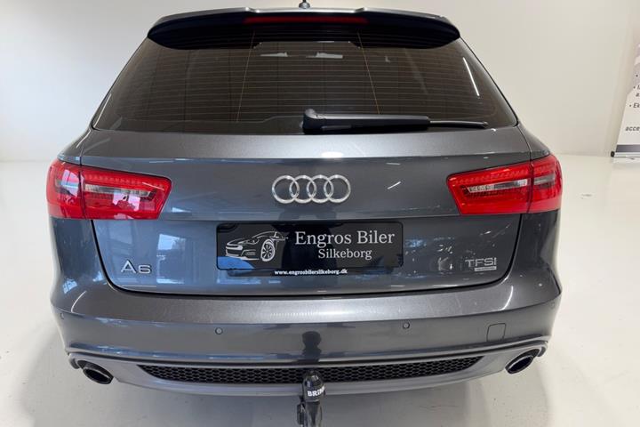 Grå Audi A6 fra 2014