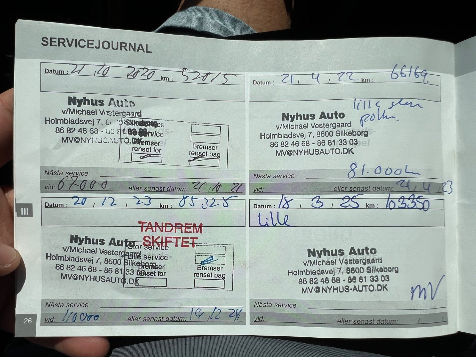 Hvid Peugeot 2008 fra 2018