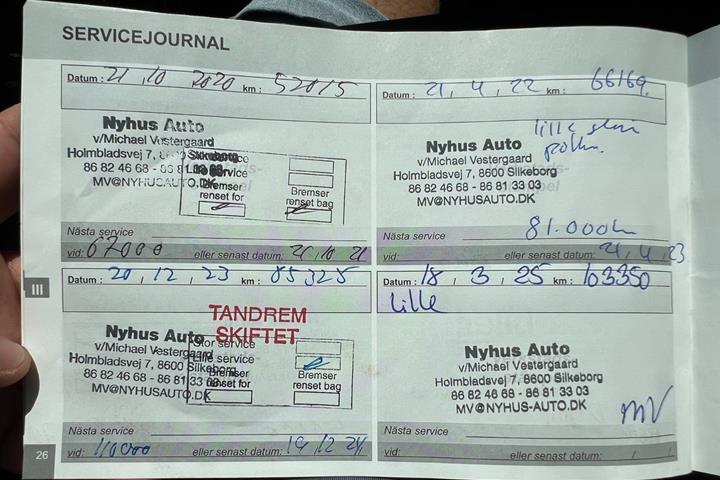 Hvid Peugeot 2008 fra 2018