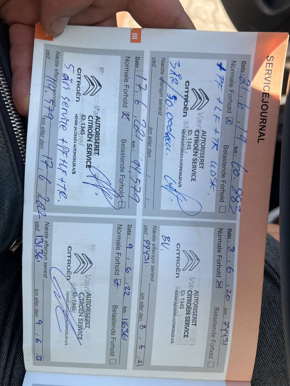 Sølv Citroën C4 Picasso fra 2016