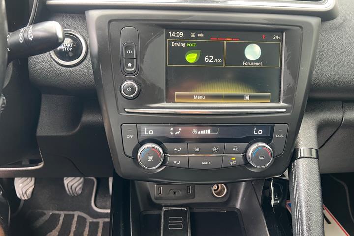Sort Renault Kadjar fra 2016