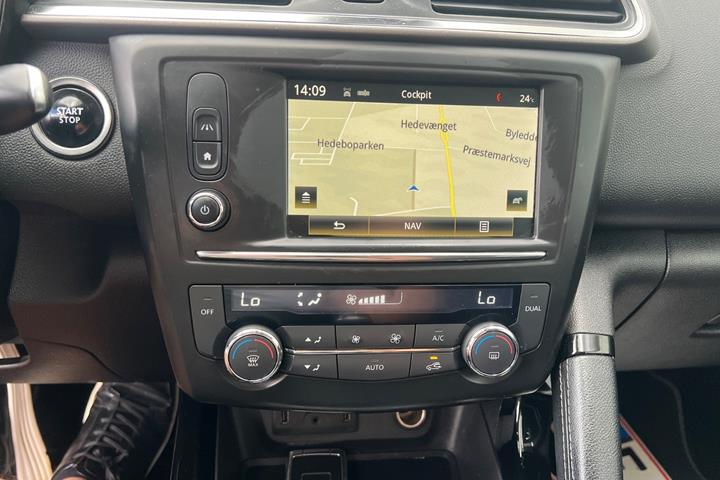 Sort Renault Kadjar fra 2016