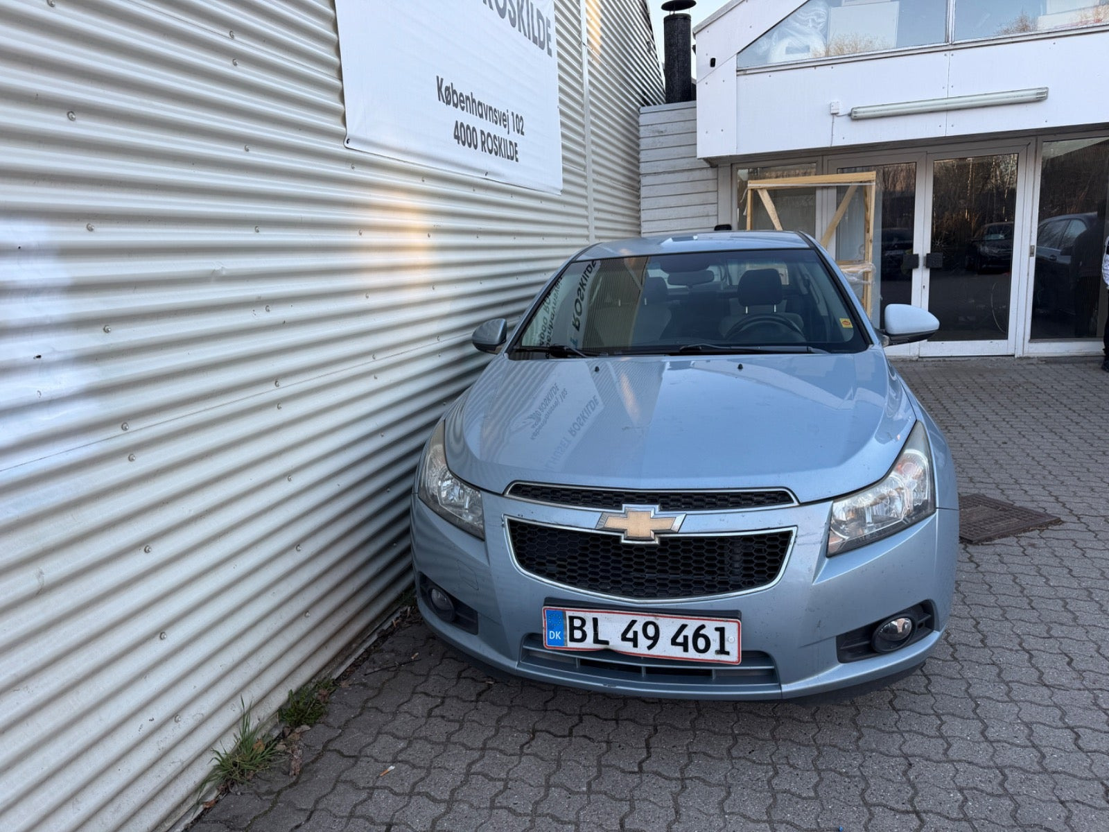 Blå Chevrolet Cruze fra 2011