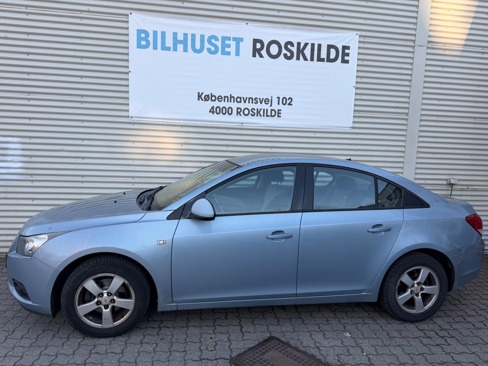 Blå Chevrolet Cruze fra 2011