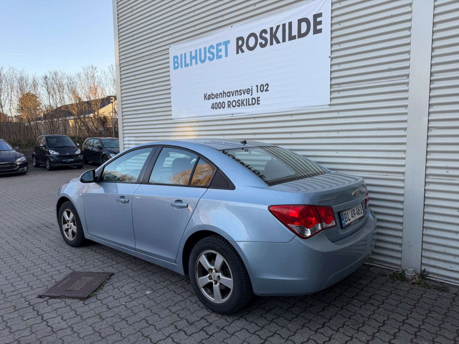 Blå Chevrolet Cruze fra 2011