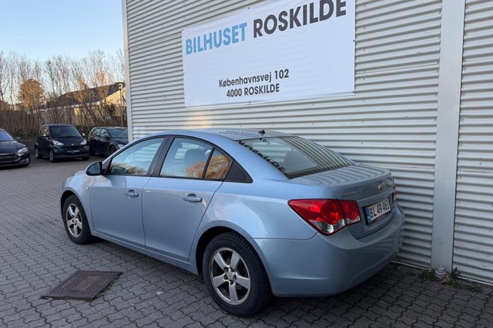 Blå Chevrolet Cruze fra 2011
