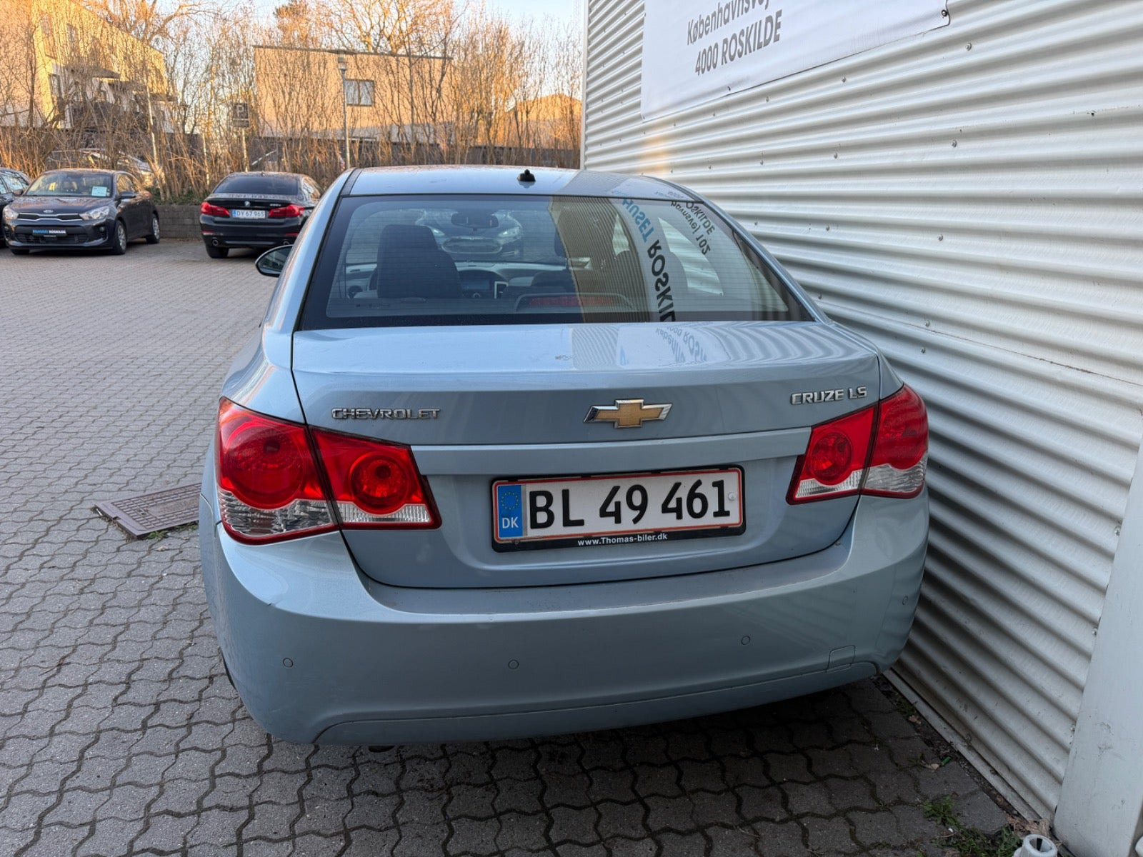 Blå Chevrolet Cruze fra 2011