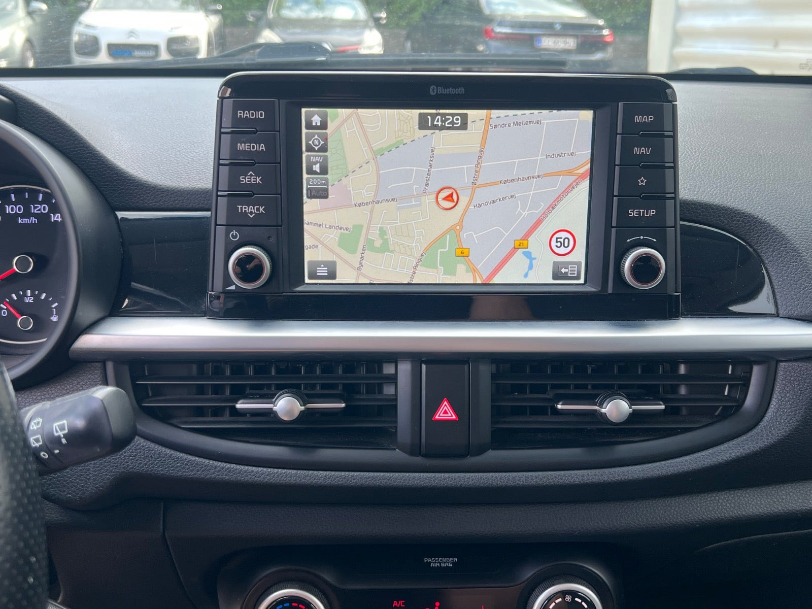 Hvid Kia Picanto fra 2018