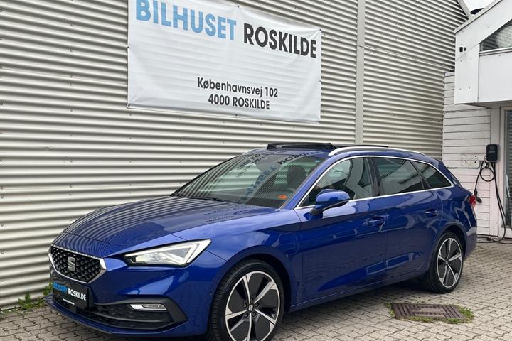 Blå Seat Leon fra 2021