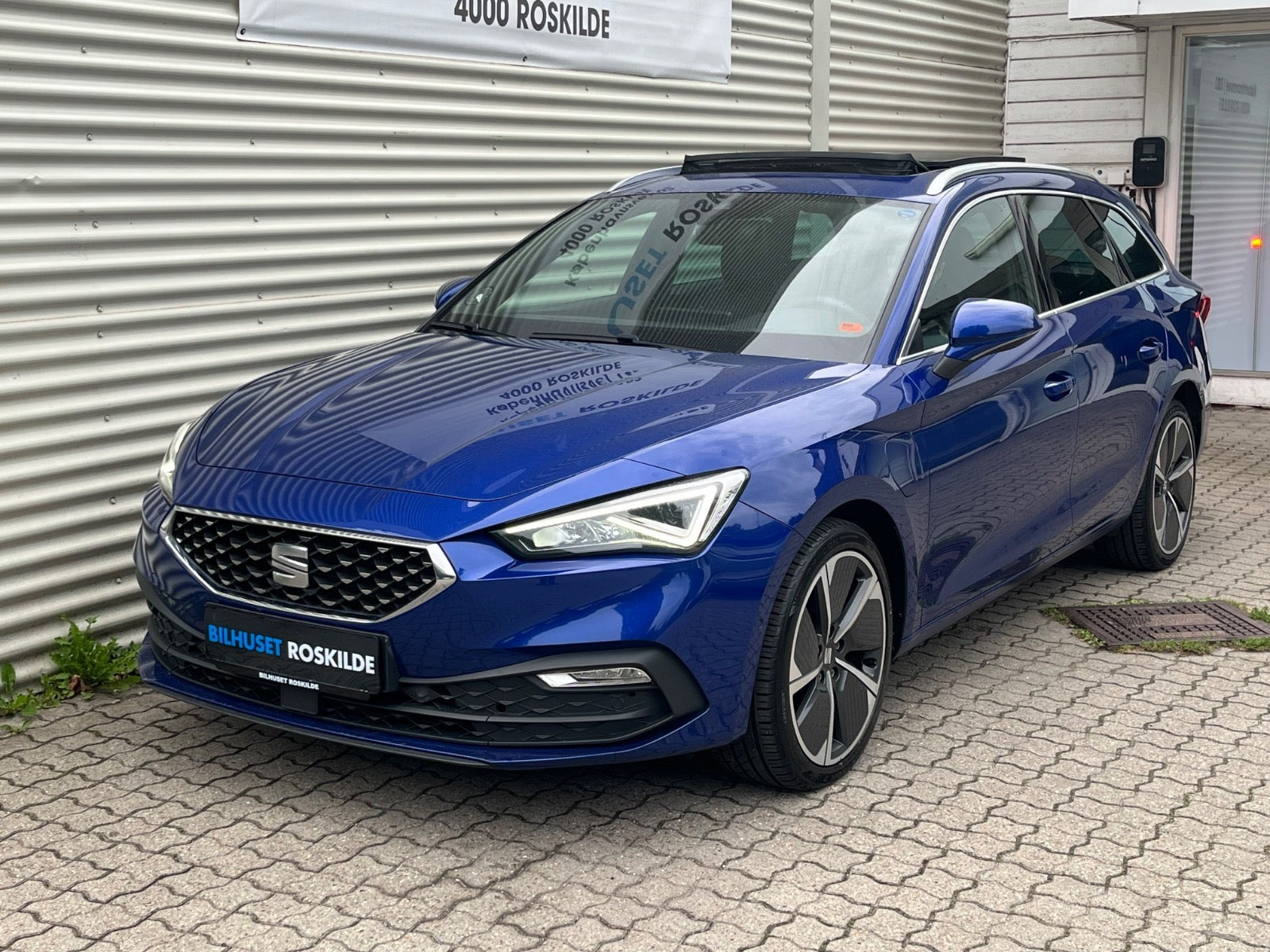 Blå Seat Leon fra 2021