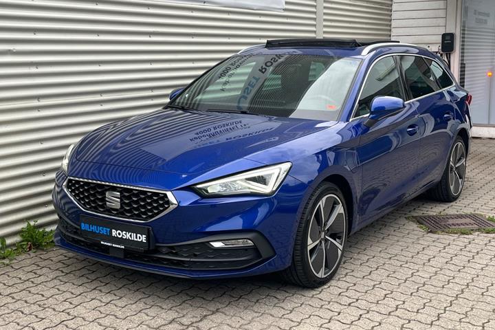 Blå Seat Leon fra 2021