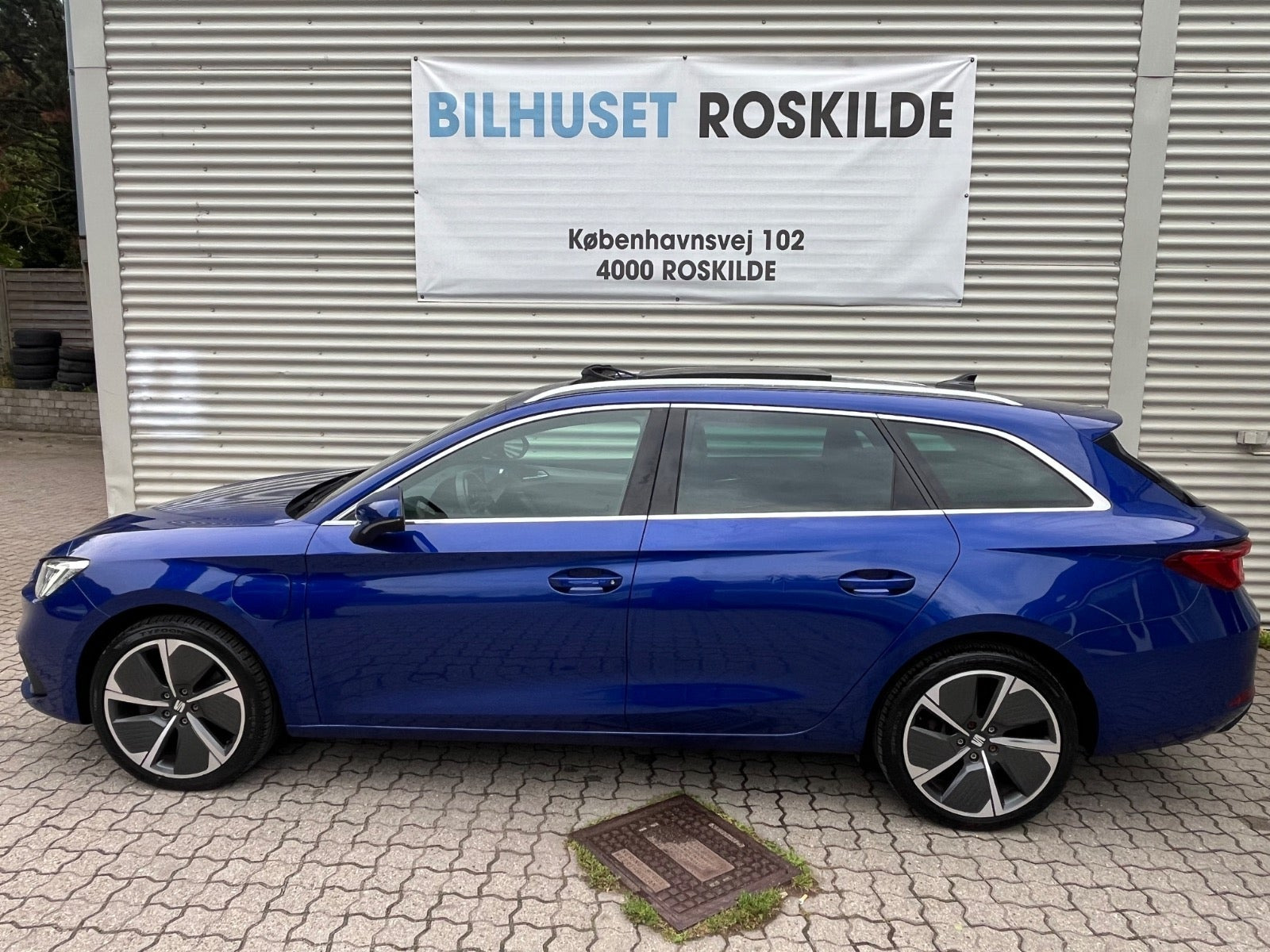 Blå Seat Leon fra 2021