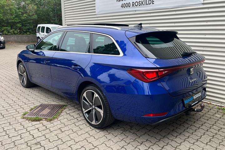 Blå Seat Leon fra 2021