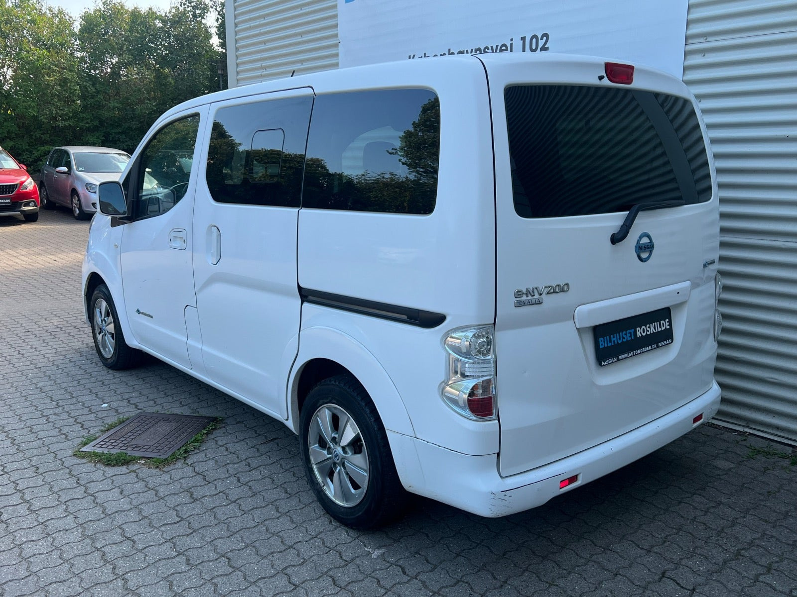 Hvid Nissan e-NV200 fra 2016