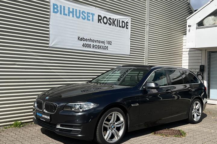 Sort BMW 525d fra 2013