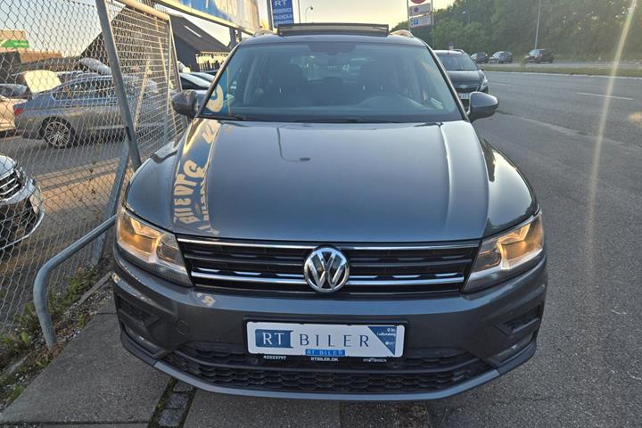 Hvid VW Tiguan fra 2018