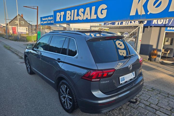 Hvid VW Tiguan fra 2018