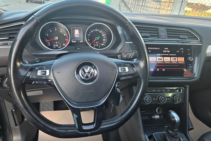 Hvid VW Tiguan fra 2018