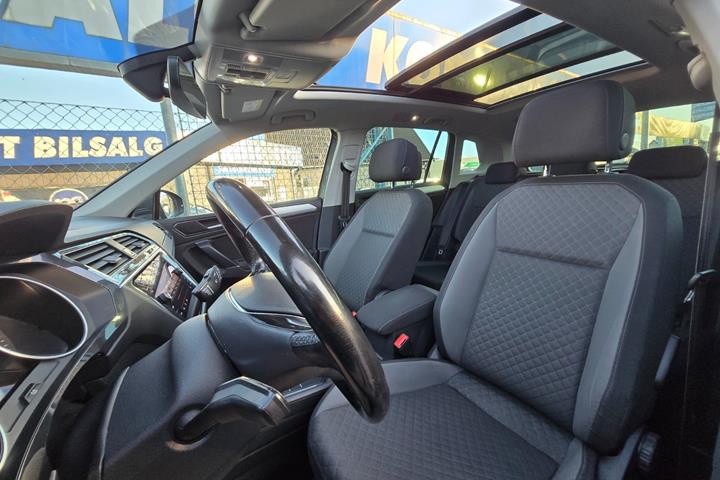 Hvid VW Tiguan fra 2018