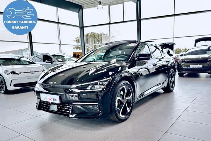 Sort Kia EV6 fra 2024 set udefra