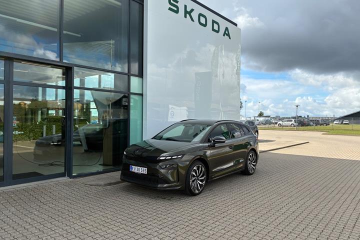 Grøn Skoda Enyaq fra 2027