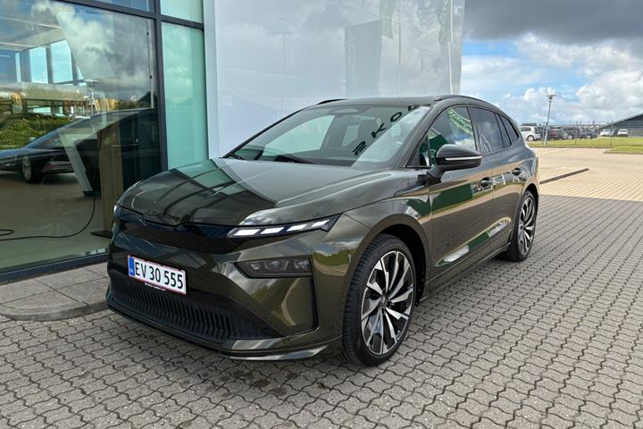 Grøn Skoda Enyaq fra 2027