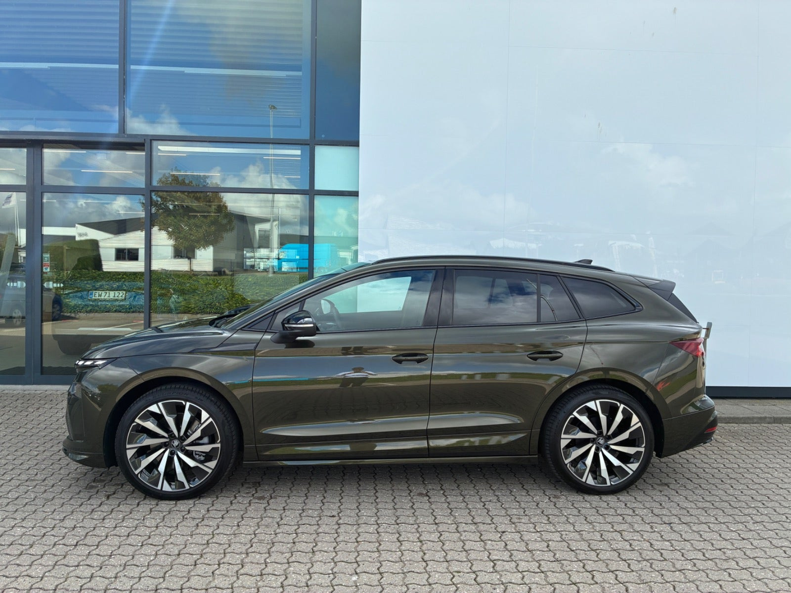 Grøn Skoda Enyaq fra 2027