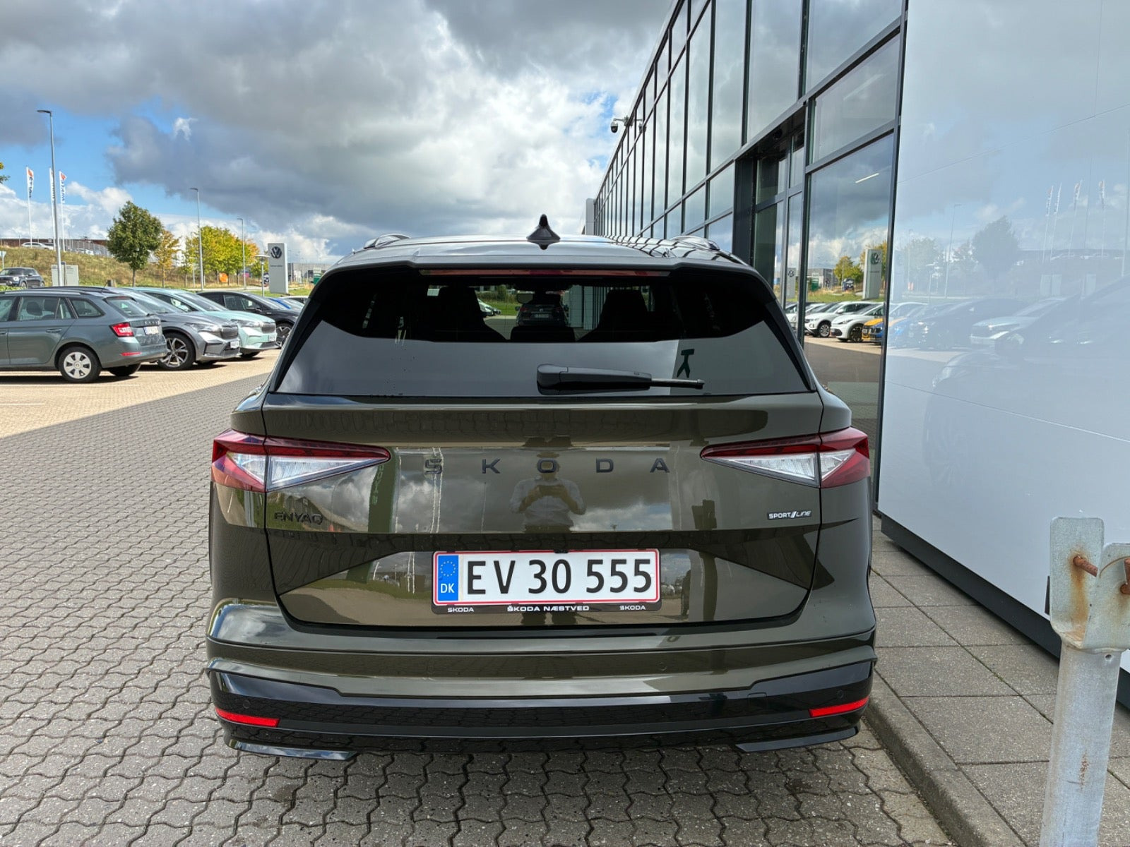 Grøn Skoda Enyaq fra 2027