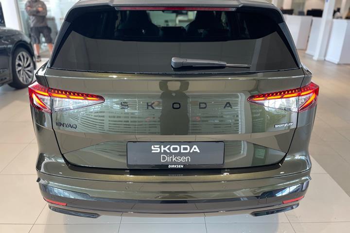 Grøn Skoda Enyaq fra 2027