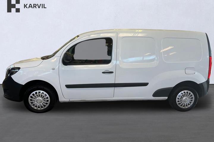 Hvid Mercedes Citan 111 fra 2019 set udefra