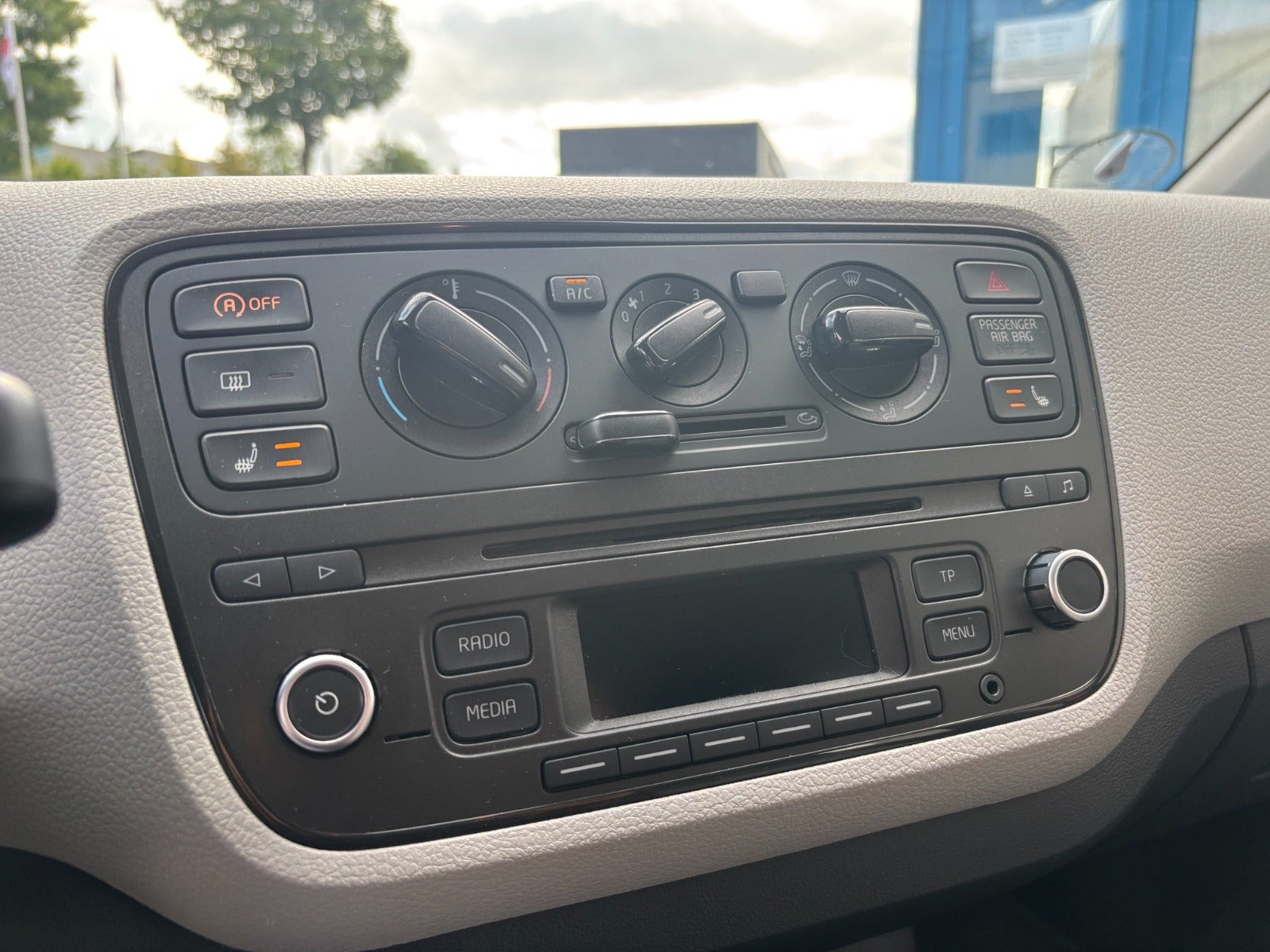 Rød Seat Mii fra 2013