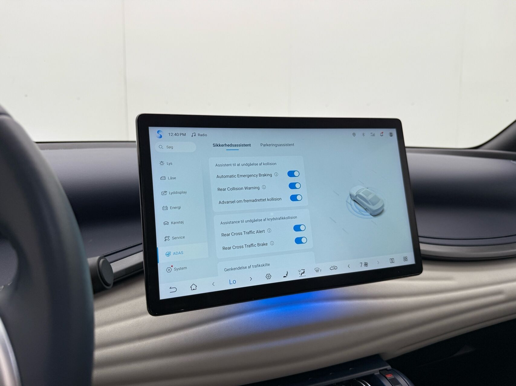 Grå BYD Atto 3 fra 2024