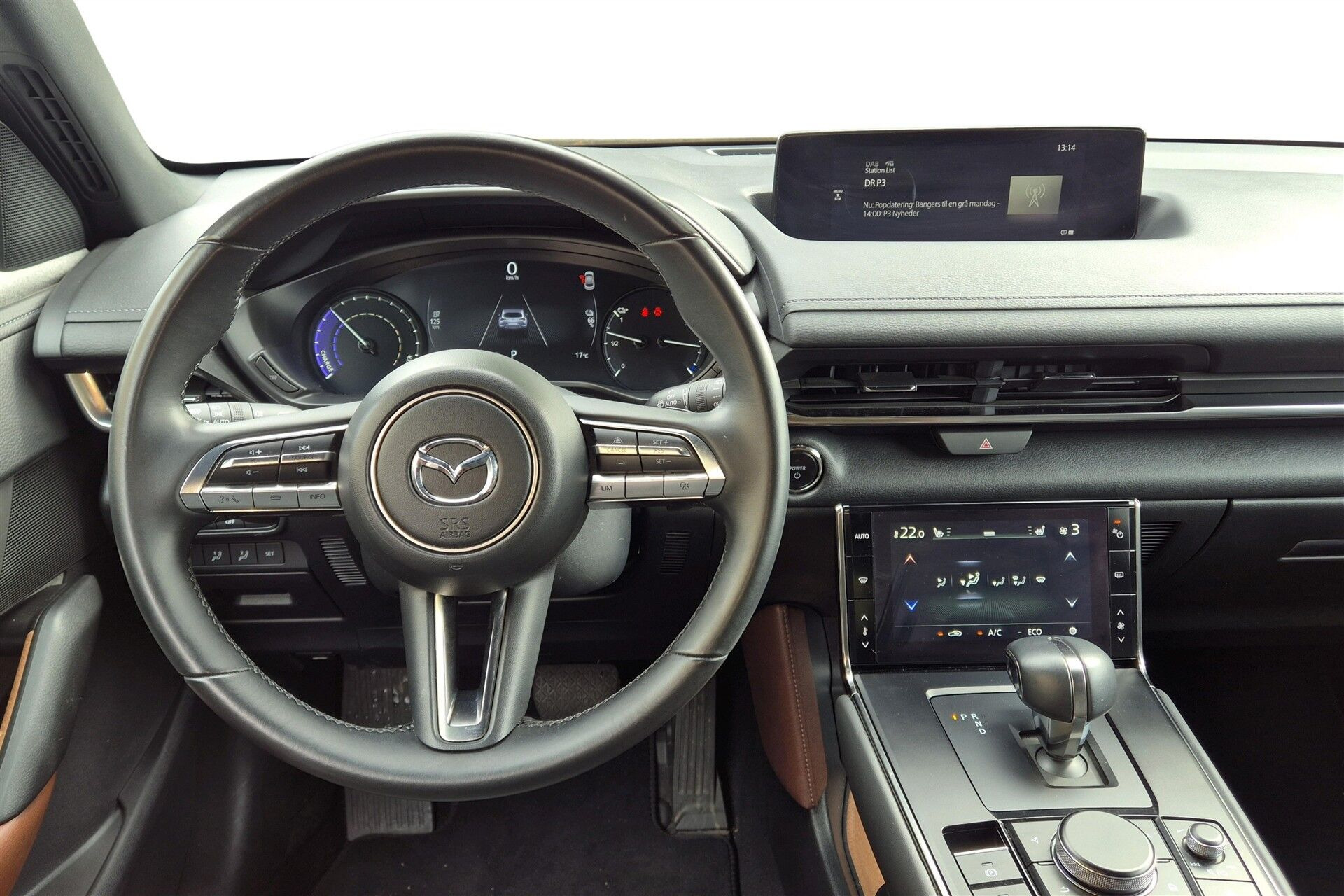 Hvid Mazda MX-30 fra 2023
