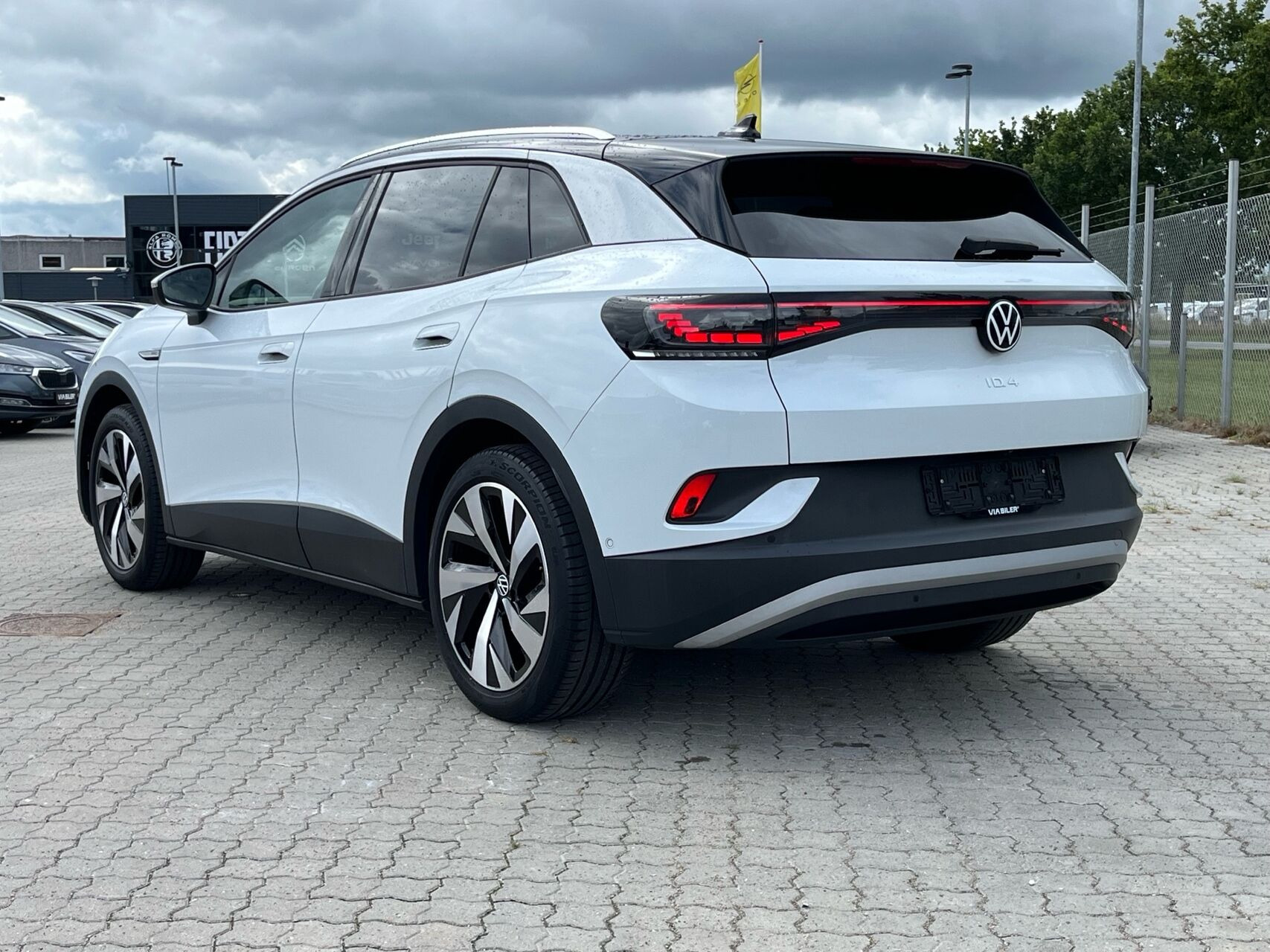 Hvid VW ID.4 fra 2022