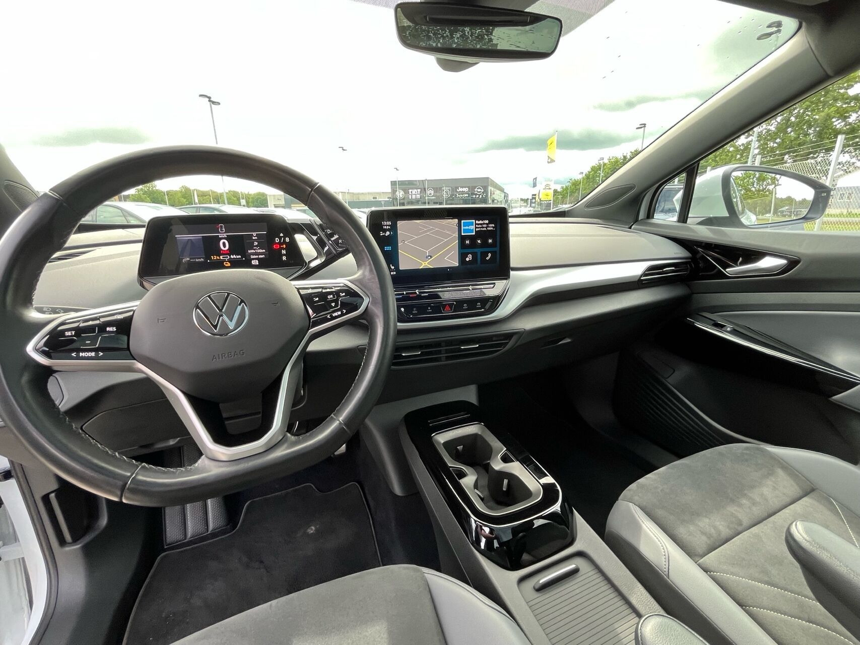 Hvid VW ID.4 fra 2022