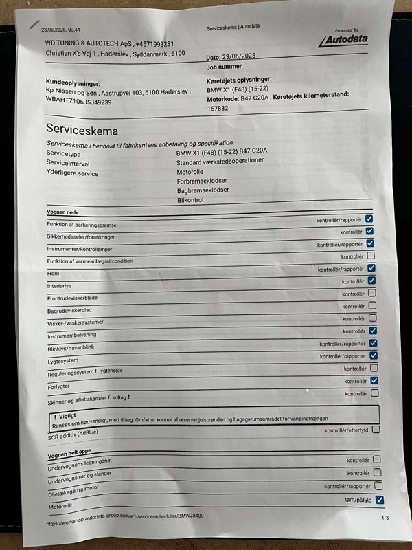 undefined BMW X1 fra 2018