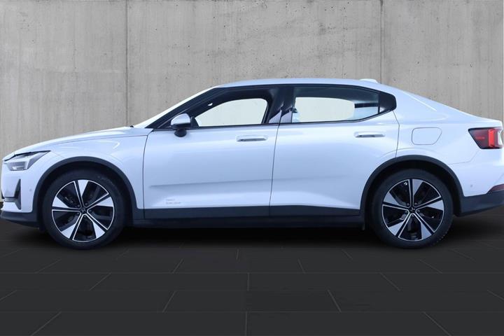 Hvid Polestar 2 fra 2024
