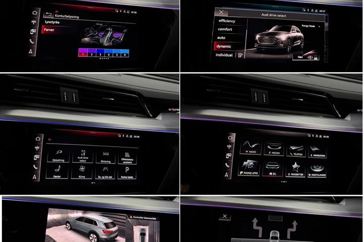 Sort Audi Q8 e-tron fra 2024