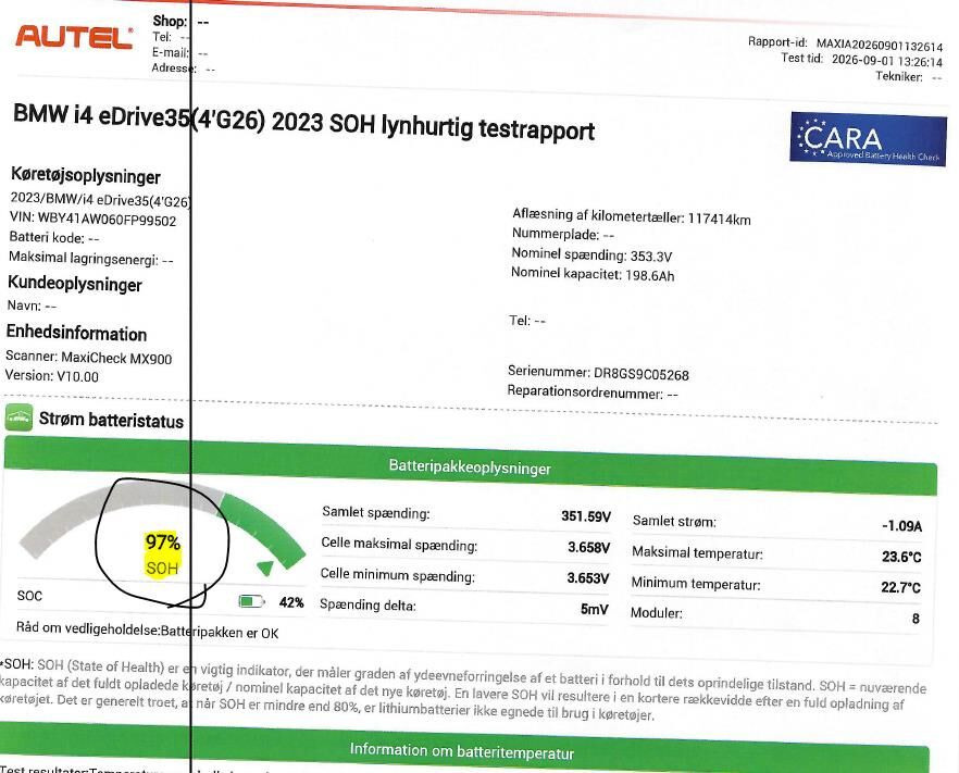 Sort BMW i4 fra 2023