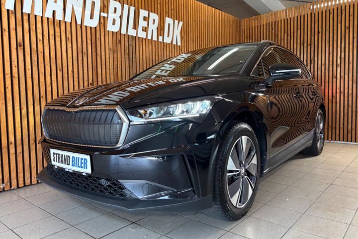 Sort Skoda Enyaq fra 2025